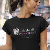 Schattigee vrouwen paranormale onderzoeker spookja t-shirt