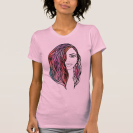 Schattigee vrouwen T-shirt met een afbeelding