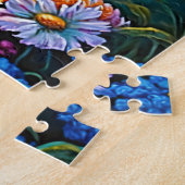 Schattigee vuurtoren liefhebbers strand legpuzzel (Zijkant)