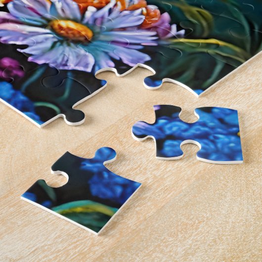 Schattigee vuurtoren liefhebbers strand legpuzzel (Zijkant)