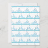 Schattigee walvis Baby shower oceaan gender neutra Kaart (Achterkant)