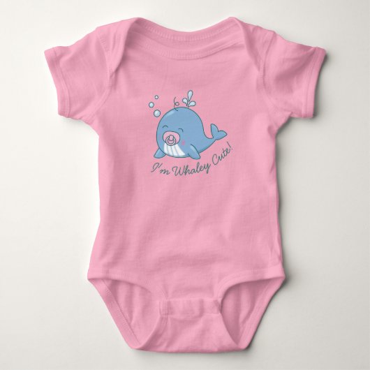 Schattigee walvis Baby shower walvis Schattige mei Romper (Voorkant)
