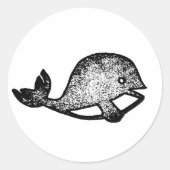 Schattigee walvis planner stickers (Voorkant)