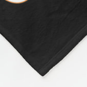 Schattigee walvis Santa Christmas Ocean Dierenvrie Fleece Deken (Hoek)