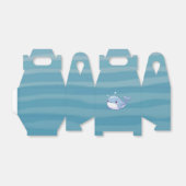 Schattigee walvis, walvis voor de kust/zeevaart bedankdoosjes (Uitgevouwen)