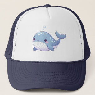 Schattigee walvis, walvis voor de kust/zeevaart trucker pet