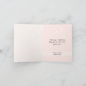 Schattigee warme cacao vakantie illustratie feestdagen kaart (Binnen)