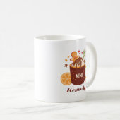 Schattigee warme chocolademelk met peperkoek koffiemok (Voorkant rechts)