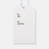 Schattigee wasbeer cadeau Labels Cadeaulabel (Achterkant)