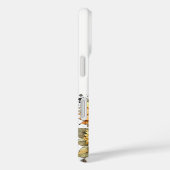 Schattigee wasbeer en zonnebloemen Case-Mate iPhone case (Achterkant / Rechts)