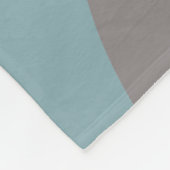 Schattigee Wasbeer Modern gepersonaliseerd Baby bl Fleece Deken (Hoek)