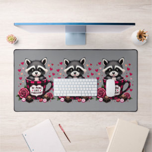 Schattigee wasbeer Valentijn Buffalo Plaid estheti Bureaumat