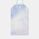 Schattigee Waterman Astrologie Teken Aangepaste Ve Cadeaulabel (Achterkant)