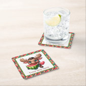 Schattigee watermeloen eland party kartonnen onderzetters (Insitu)