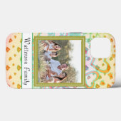Schattigee watermeloen & harten, aangepaste naam & Case-Mate iPhone case (Achterkant (horizontaal))