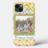 Schattigee watermeloen & harten, aangepaste naam & Case-Mate iPhone case (Achterkant)