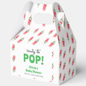 Schattigee Watermeloen Ice Cream Popcicle Baby sho Bedankdoosjes (Voorkant)