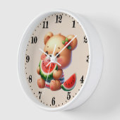 Schattigee watermeloen liefhebbers beer (Hoek)