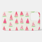Schattigee watermeloen: naadloos waterverf patroon Case-Mate iPhone case (Achterkant (horizontaal))