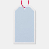 Schattigee Watermeloen Popsicle Eerste Verjaardag Cadeaulabel (Achterkant)