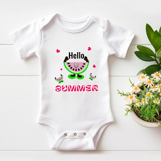 Schattigee watermeloenen romper