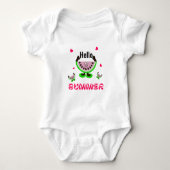 Schattigee watermeloenen romper (Voorkant)