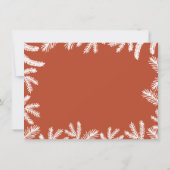 Schattigee Waterverf Baby Beer Baby shower Bedankkaart (Achterkant)