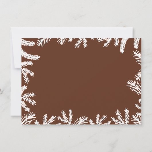 Schattigee Waterverf Baby Beer Baby shower Bedankkaart (Achterkant)