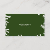 Schattigee Waterverf Baby Beer Baby shower Informatiekaartje (Achterkant)