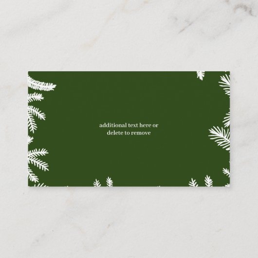 Schattigee Waterverf Baby Beer Baby shower Informatiekaartje (Achterkant)