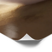 Schattigee Waterverf Baby Bunny Kinder Kamer Naam  Perfect Poster (Hoek)