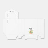 Schattigee Waterverf Baby Dinosaurus Baby shower Bedankdoosjes (Uitgevouwen)