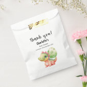 Schattigee Waterverf Baby Dinosaurus Baby shower Bedankzakje (Gezegeld)