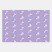 Schattigee Waterverf Baby nijlpaard Inpakpapier Vel (Voorkant)