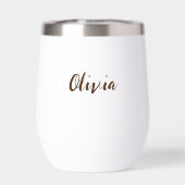 Schattigee Waterverf Beer en Cub gepersonaliseerd (Achterkant)