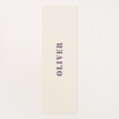 Schattigee Waterverf Beren Yogamat voor kinderen (Achterkant)