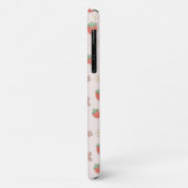 Schattigee Waterverf bloemenaardbeienpatroon Case-Mate iPhone Case (Achterkant/links)