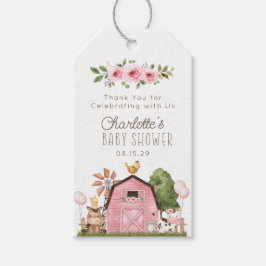 Schattigee Waterverf Boerderij Dieren Barnyard Gif Cadeaulabel
