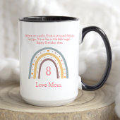 Schattigee Waterverf Boho Kids Verjaardagsviering Koffiemok