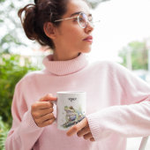 Schattigee Waterverf Boomkikker, aangepast Koffiemok