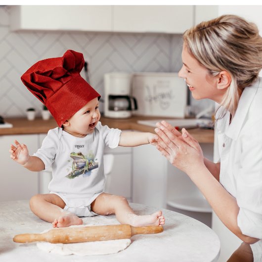 Schattigee Waterverf Boomkikker, aangepast Romper