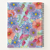 Schattigee Waterverf Botanische Dankbaarheid Journ Notitieboek (Achterkant)