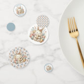 Schattigee waterverf Bunny Easter aanpasbaar Confetti (Groep)