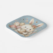 Schattigee waterverf Bunny Easter Papieren Bordje (Gebogen)