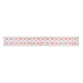 Schattigee Waterverf Cherry Bow Coquette Pattern Grosgrain Lint (Voorkant)