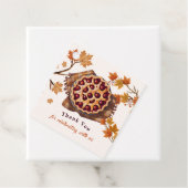 Schattigee Waterverf Cherry Pie Baby shower Dank u Bedankjes Labels (In situ)