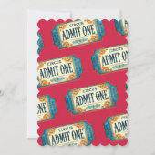 Schattigee Waterverf Circus Olifant Verjaardag Kaart (Achterkant)