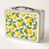 Schattigee Waterverf Citrus Lemon Patterned (Achterkant)
