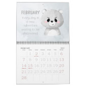Schattigee Waterverf Dieren Inspirerend Kalender (Feb 2027)