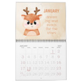 Schattigee Waterverf Dieren Inspirerend Kalender (Jan 2027)